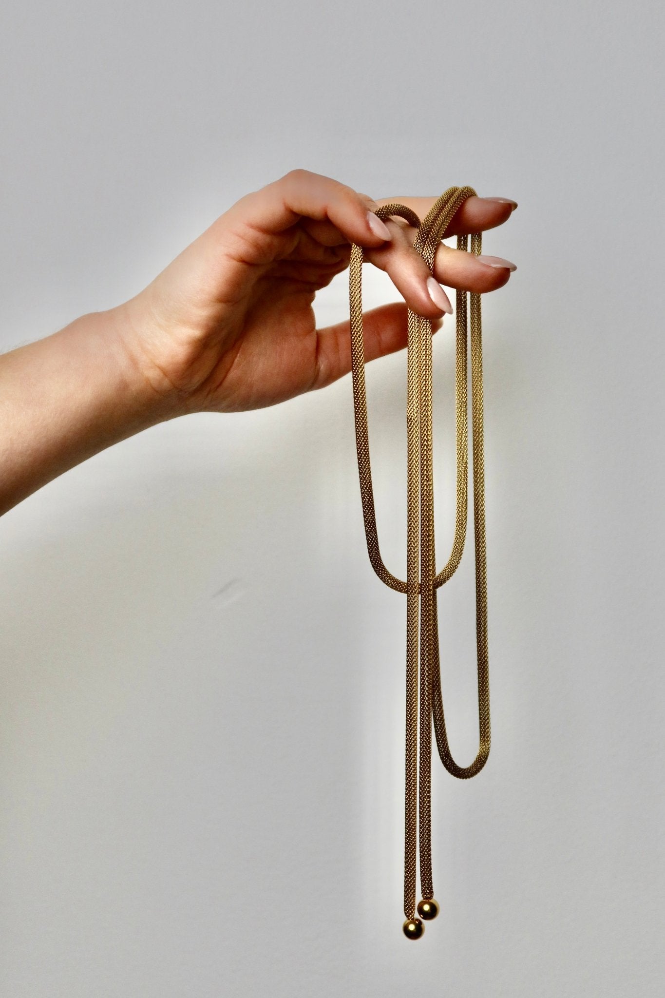 Nastro d’Oro Necklace - SMERALDA