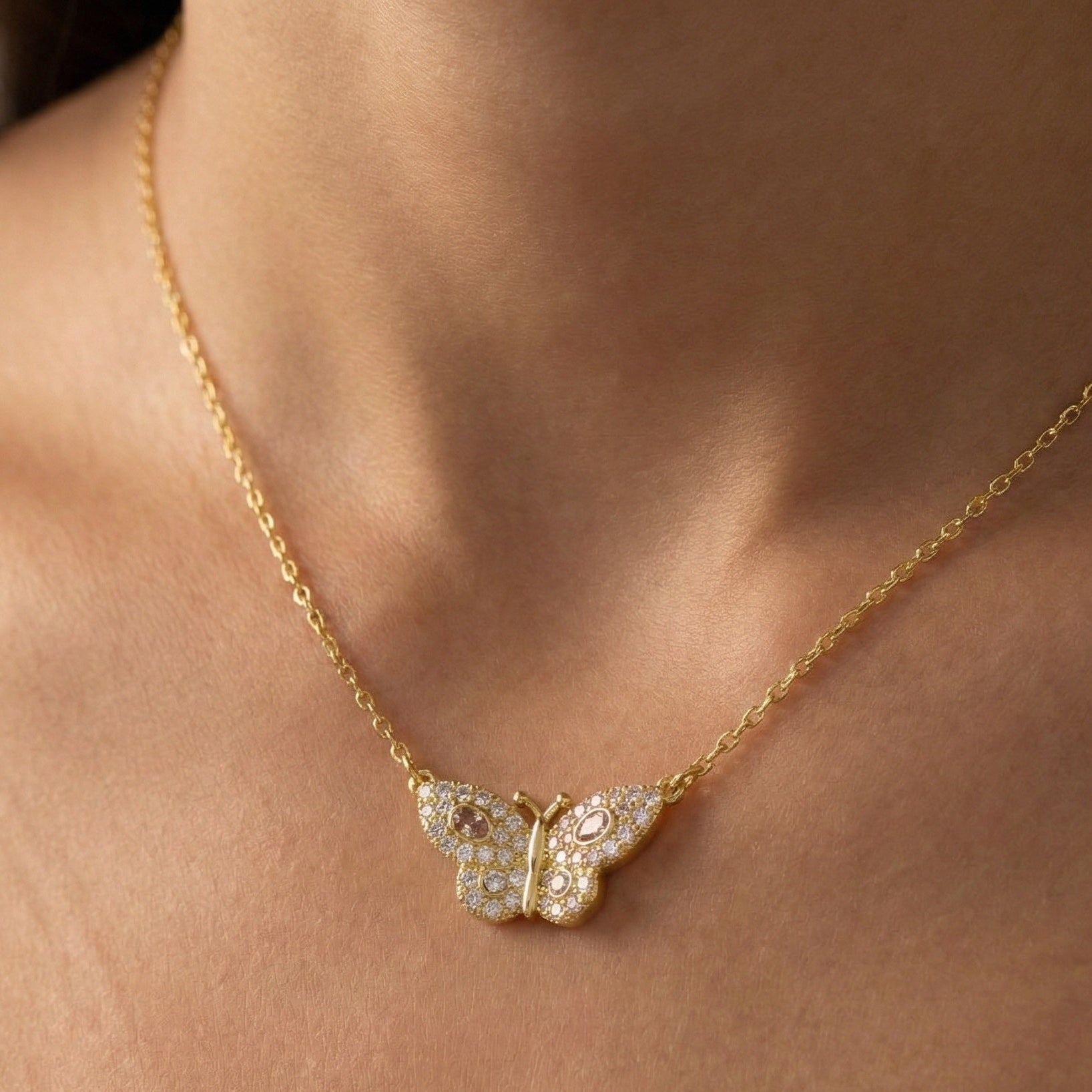 Farfalla Necklace - SMERALDA