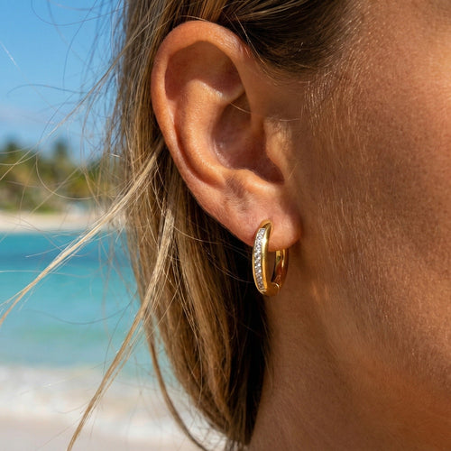 Brina Marina Hoops - SMERALDA