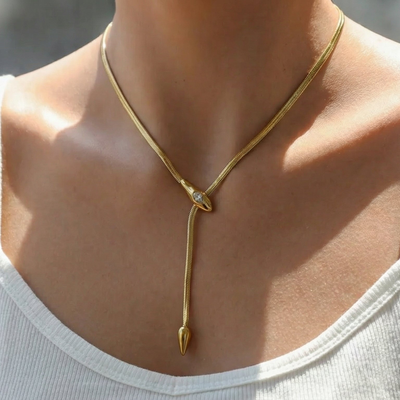 Serpente Necklace - SMERALDA